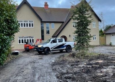 External view at the end of the Renovation project - N Wilson Construction