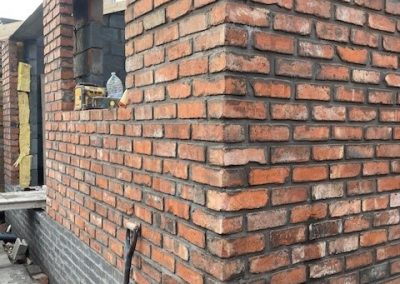 External view part way through the Extension project - N Wilson Construction