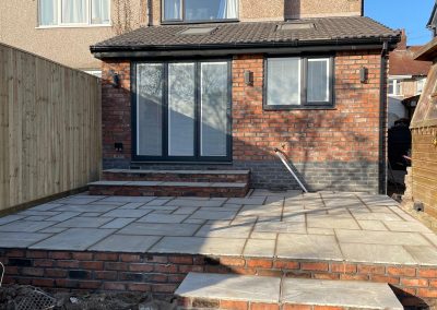 External view at the end of the Extension project - N Wilson Construction