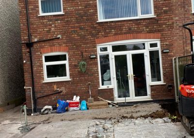 Start of Extension project - N Wilson Construction