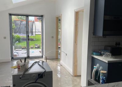 Interior of Extension project - N Wilson Construction
