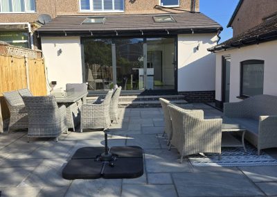 Finished Extension project - N Wilson Construction