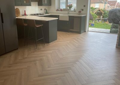 Internal view at the end of the Extension project - N Wilson Construction